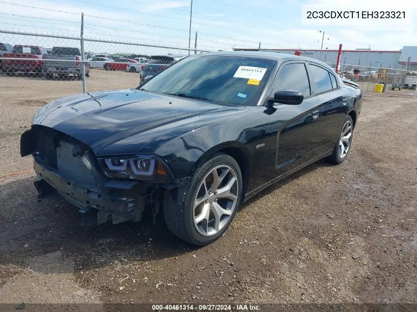 2014 Dodge Charger R/T 100Th Anniversary VIN: 2C3CDXCT1EH323321 Lot: 40461314