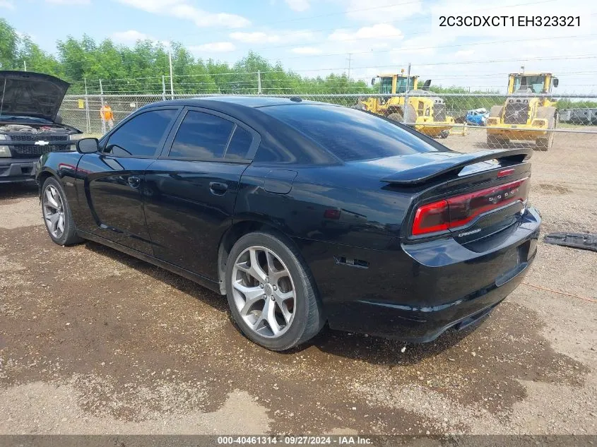 2014 Dodge Charger R/T 100Th Anniversary VIN: 2C3CDXCT1EH323321 Lot: 40461314