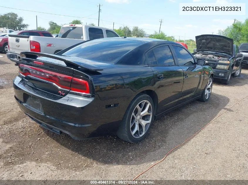 2014 Dodge Charger R/T 100Th Anniversary VIN: 2C3CDXCT1EH323321 Lot: 40461314