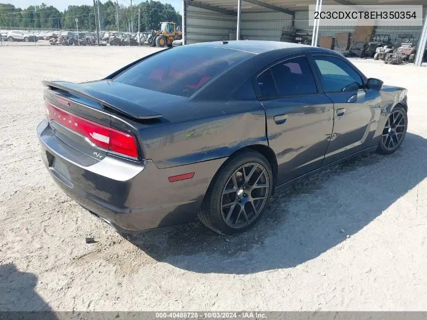 2014 Dodge Charger R/T VIN: 2C3CDXCT8EH350354 Lot: 40488728