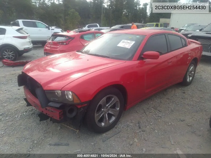 2014 Dodge Charger Se VIN: 2C3CDXBG5EH254430 Lot: 40514821