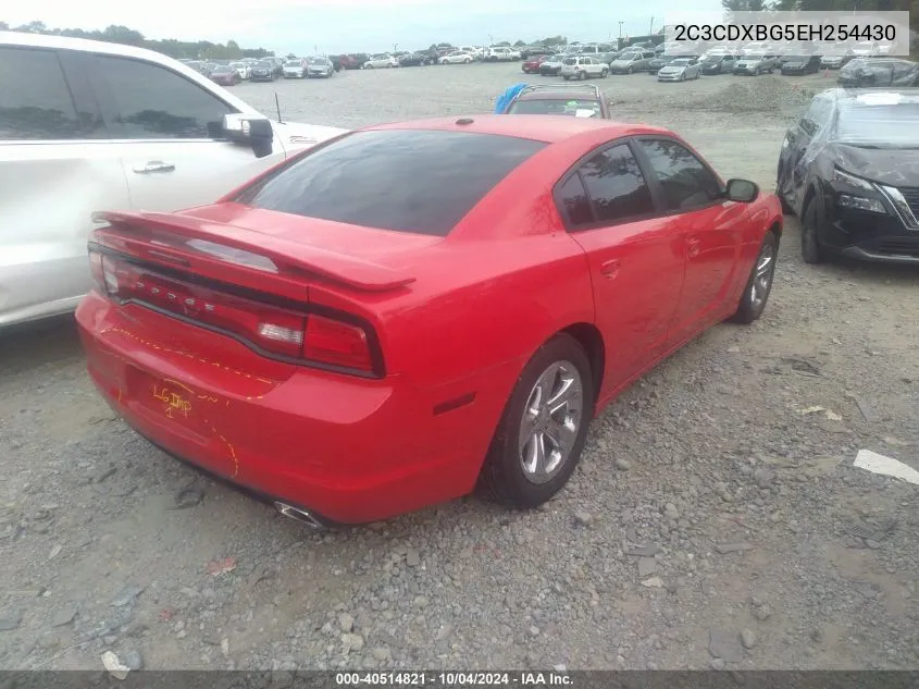 2014 Dodge Charger Se VIN: 2C3CDXBG5EH254430 Lot: 40514821