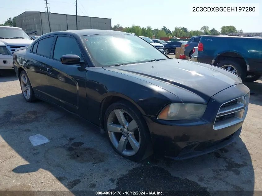 2014 Dodge Charger Se VIN: 2C3CDXBG0EH197280 Lot: 40516178