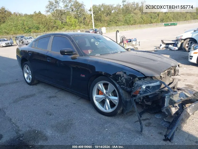 2014 Dodge Charger Road/Track VIN: 2C3CDXCT8EH155774 Lot: 40519065