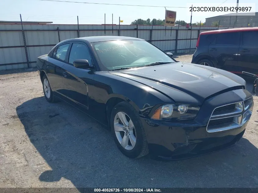 2014 Dodge Charger Se VIN: 2C3CDXBG3EH299897 Lot: 40526726