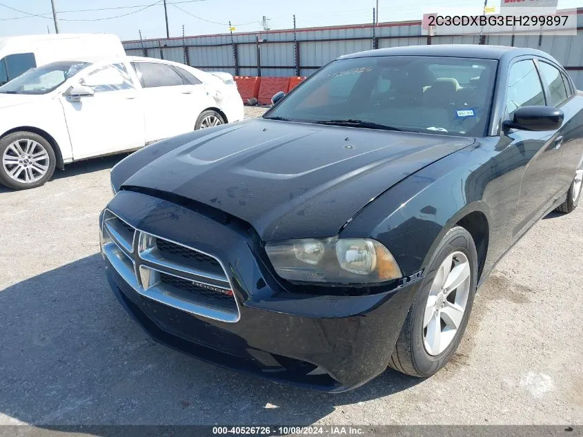 2014 Dodge Charger Se VIN: 2C3CDXBG3EH299897 Lot: 40526726