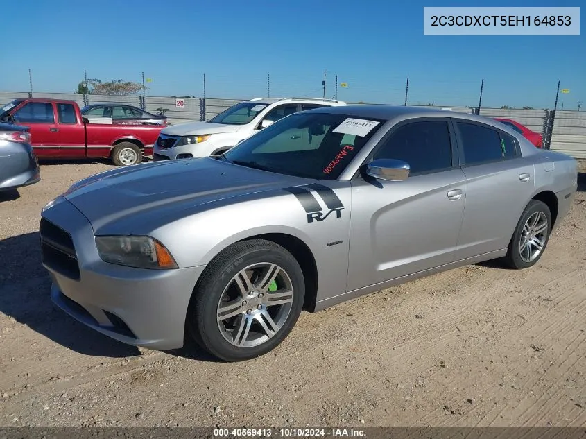 2014 Dodge Charger R/T VIN: 2C3CDXCT5EH164853 Lot: 40569413