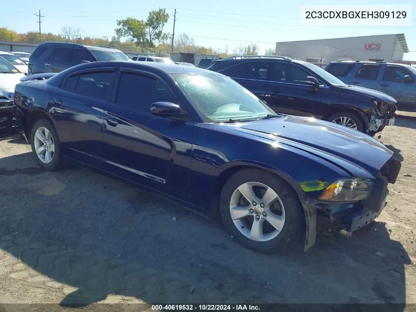 2014 Dodge Charger Se VIN: 2C3CDXBGXEH309129 Lot: 40619532