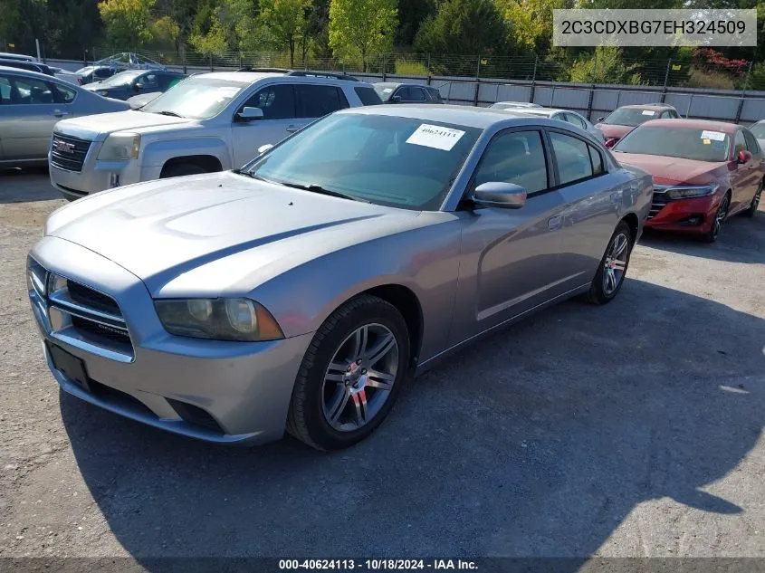 2014 Dodge Charger Se VIN: 2C3CDXBG7EH324509 Lot: 40624113