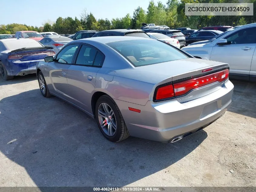 2014 Dodge Charger Se VIN: 2C3CDXBG7EH324509 Lot: 40624113