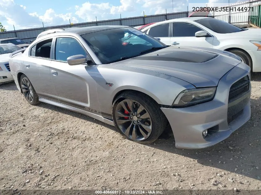 2014 Dodge Charger Srt8 VIN: 2C3CDXEJ5EH144971 Lot: 40666917