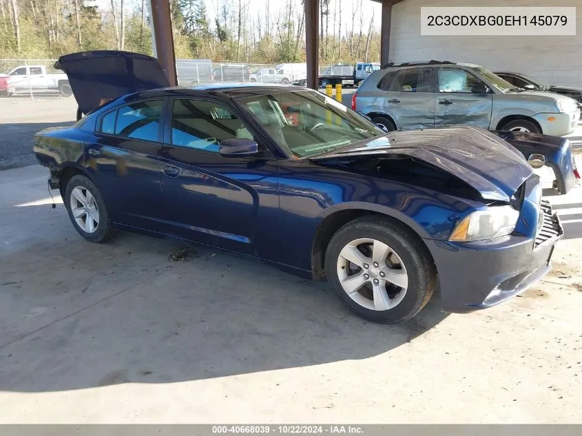 2014 Dodge Charger Se VIN: 2C3CDXBG0EH145079 Lot: 40668039