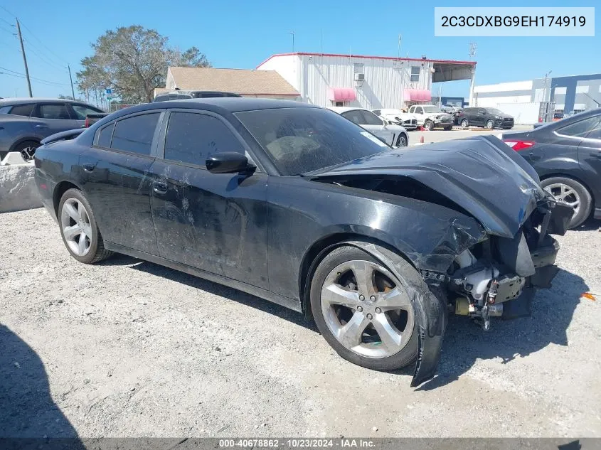 2C3CDXBG9EH174919 2014 Dodge Charger Se