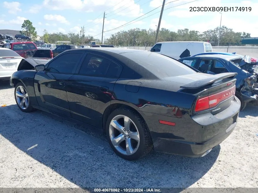 2014 Dodge Charger Se VIN: 2C3CDXBG9EH174919 Lot: 40678862