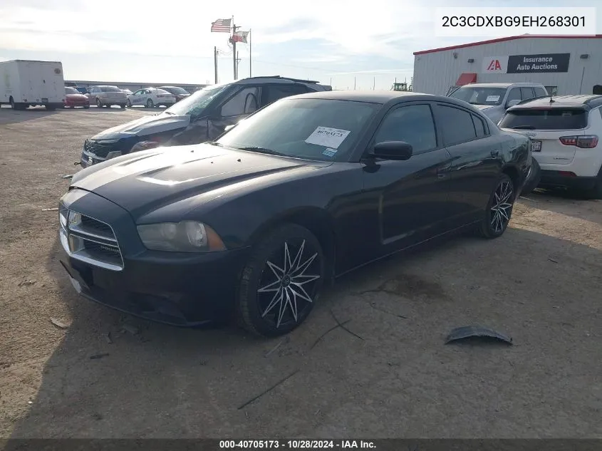 2014 Dodge Charger Se VIN: 2C3CDXBG9EH268301 Lot: 40705173