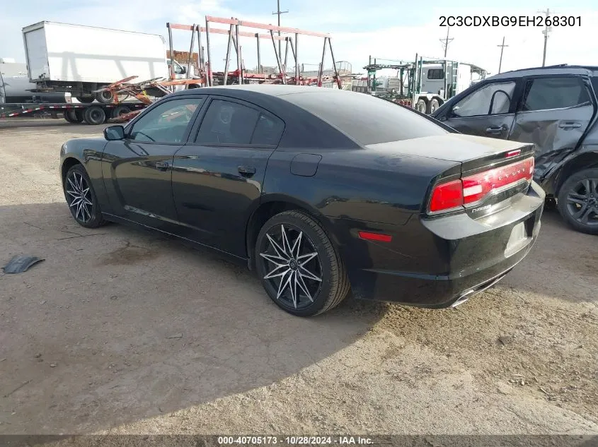 2014 Dodge Charger Se VIN: 2C3CDXBG9EH268301 Lot: 40705173