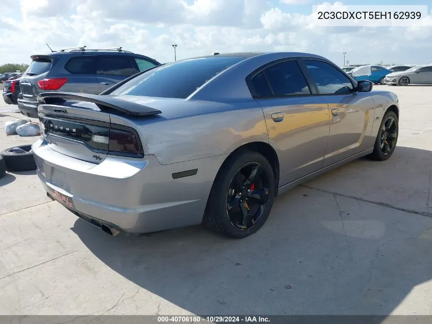 2014 Dodge Charger R/T VIN: 2C3CDXCT5EH162939 Lot: 40706180