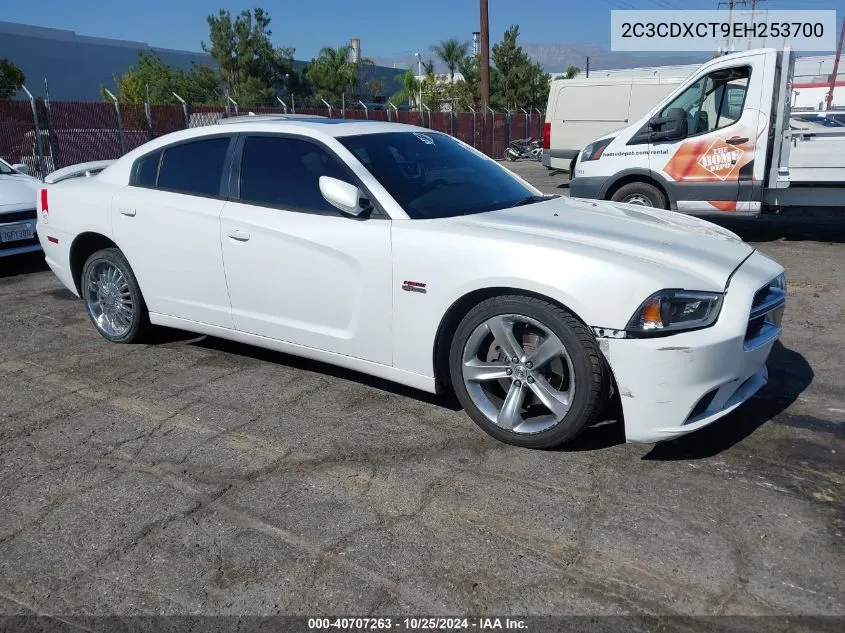 2014 Dodge Charger R/T VIN: 2C3CDXCT9EH253700 Lot: 40707263