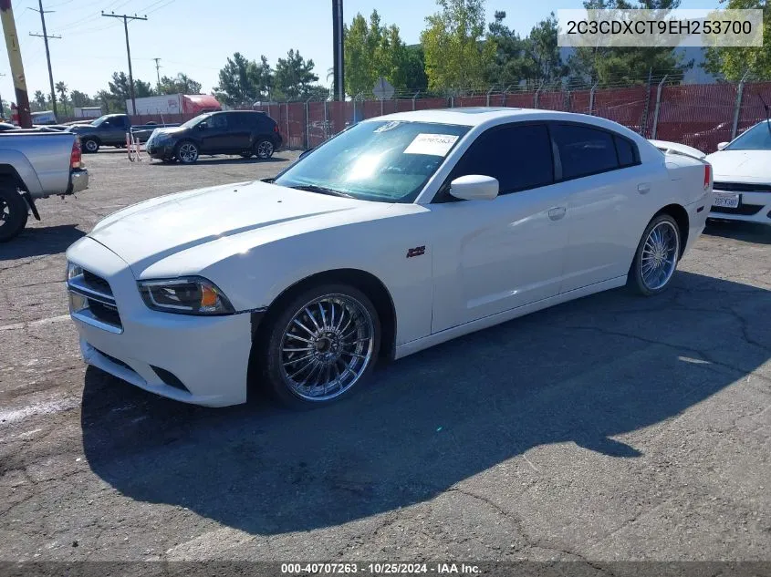 2014 Dodge Charger R/T VIN: 2C3CDXCT9EH253700 Lot: 40707263