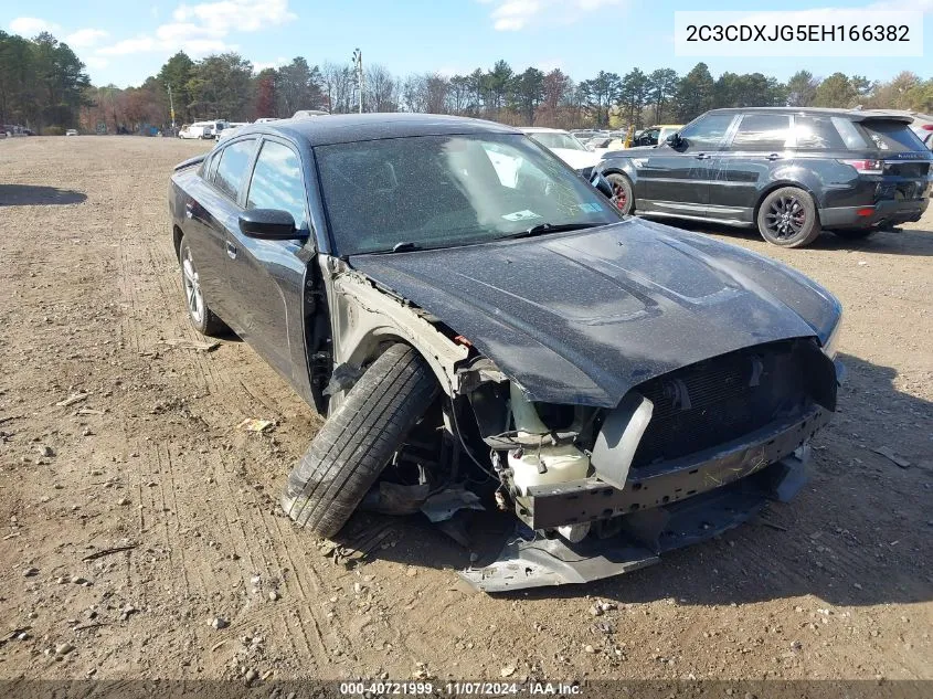 2014 Dodge Charger Sxt Plus VIN: 2C3CDXJG5EH166382 Lot: 40721999