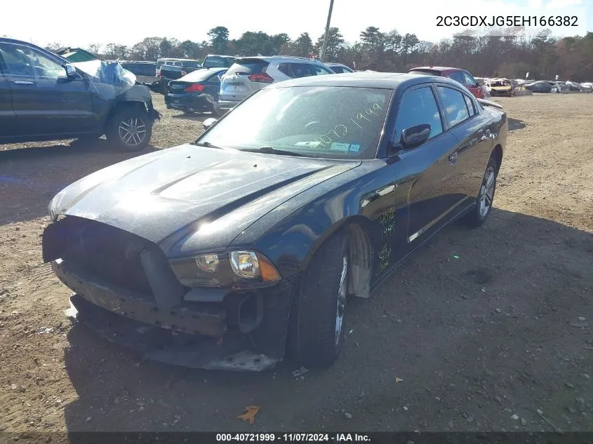 2014 Dodge Charger Sxt Plus VIN: 2C3CDXJG5EH166382 Lot: 40721999