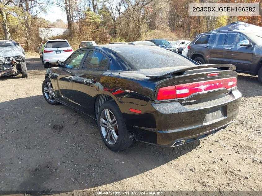 2014 Dodge Charger Sxt Plus VIN: 2C3CDXJG5EH166382 Lot: 40721999