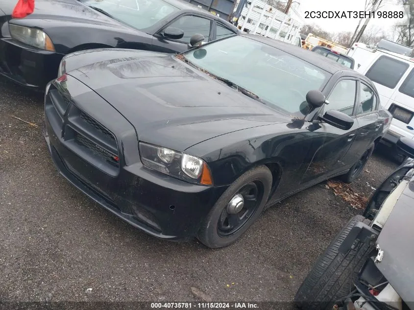 2014 Dodge Charger Police VIN: 2C3CDXAT3EH198888 Lot: 40735781