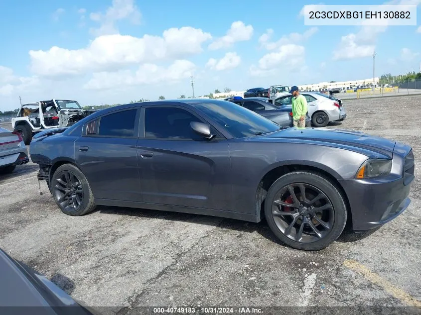 2014 Dodge Charger Se VIN: 2C3CDXBG1EH130882 Lot: 40749183