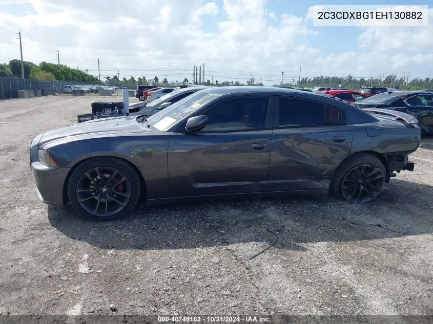 2014 Dodge Charger Se VIN: 2C3CDXBG1EH130882 Lot: 40749183