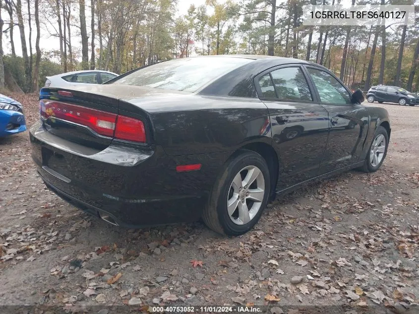 2014 Dodge Charger Se VIN: 1C5RR6LT8FS640127 Lot: 40753052