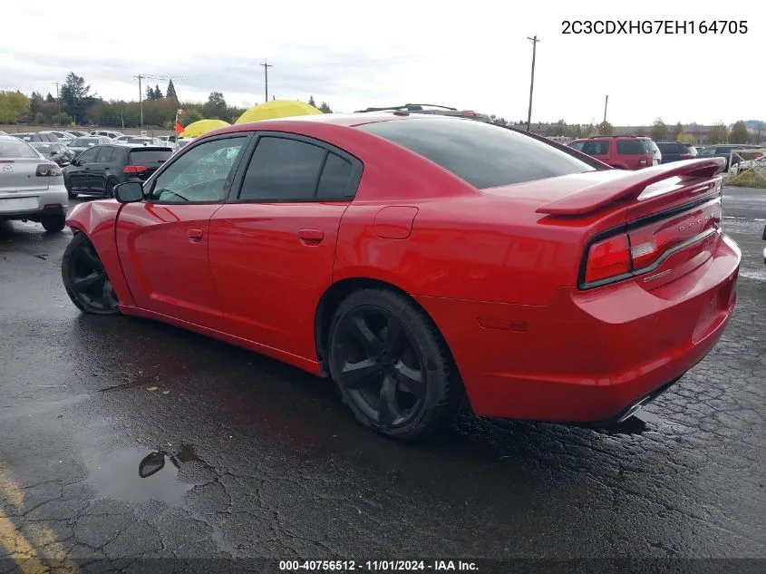 2014 Dodge Charger Sxt VIN: 2C3CDXHG7EH164705 Lot: 40756512