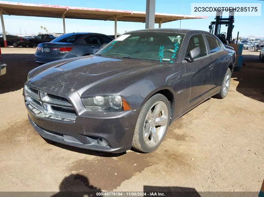 2014 Dodge Charger R/T Max VIN: 2C3CDXCT0EH285175 Lot: 40776194