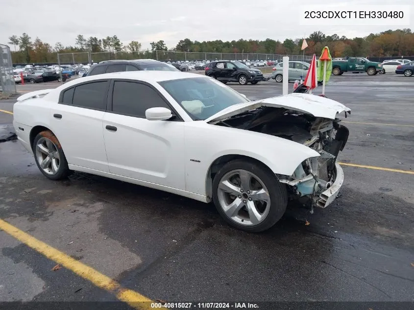 2014 Dodge Charger R/T VIN: 2C3CDXCT1EH330480 Lot: 40815027