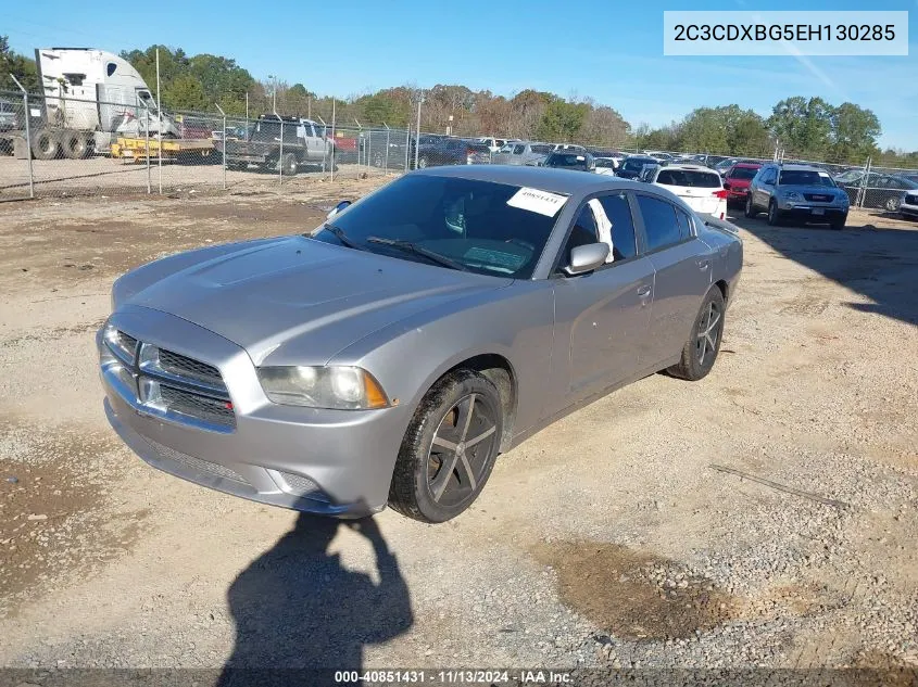 2014 Dodge Charger Se VIN: 2C3CDXBG5EH130285 Lot: 40851431