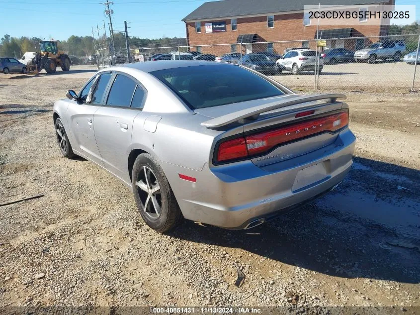 2014 Dodge Charger Se VIN: 2C3CDXBG5EH130285 Lot: 40851431