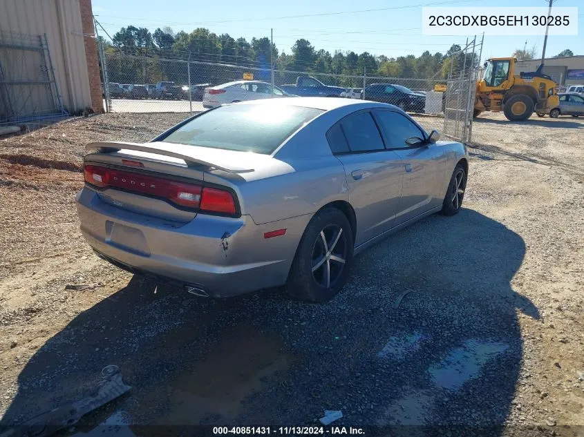 2014 Dodge Charger Se VIN: 2C3CDXBG5EH130285 Lot: 40851431