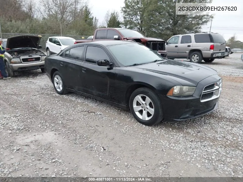 2014 Dodge Charger Se VIN: 2C3CDXBG9EH267620 Lot: 40871001