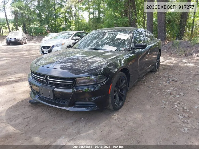 2015 Dodge Charger Se VIN: 2C3CDXBG6FH917277 Lot: 39686883