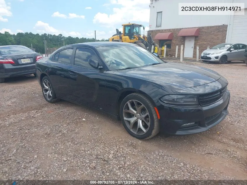 2015 Dodge Charger Sxt VIN: 2C3CDXHG8FH914971 Lot: 39792705