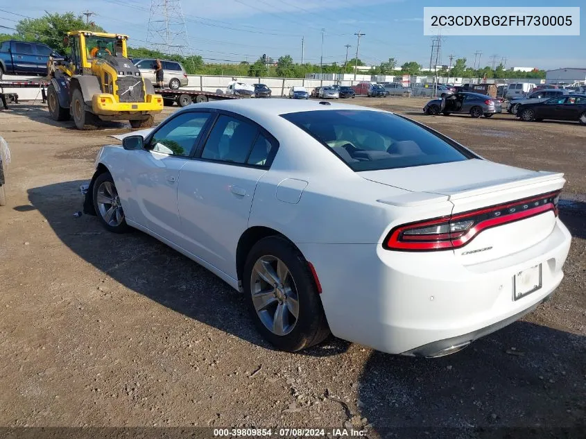 2C3CDXBG2FH730005 2015 Dodge Charger Se