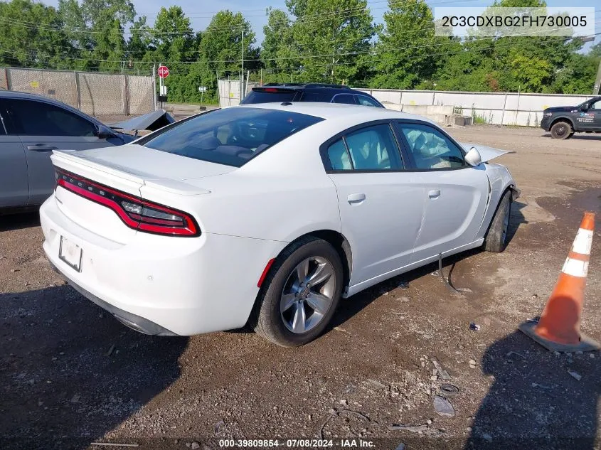 2C3CDXBG2FH730005 2015 Dodge Charger Se