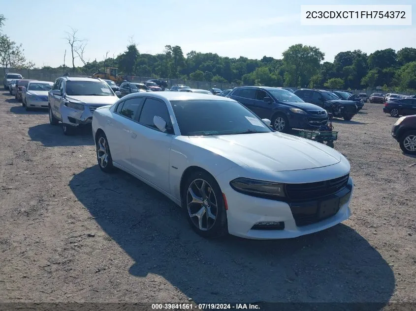 2C3CDXCT1FH754372 2015 Dodge Charger R/T