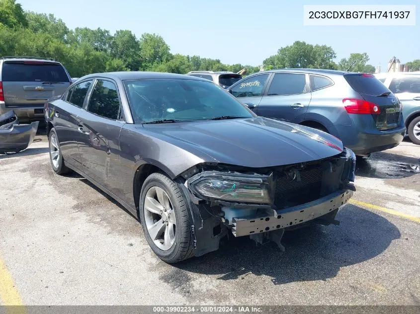 2015 Dodge Charger Se VIN: 2C3CDXBG7FH741937 Lot: 39902234