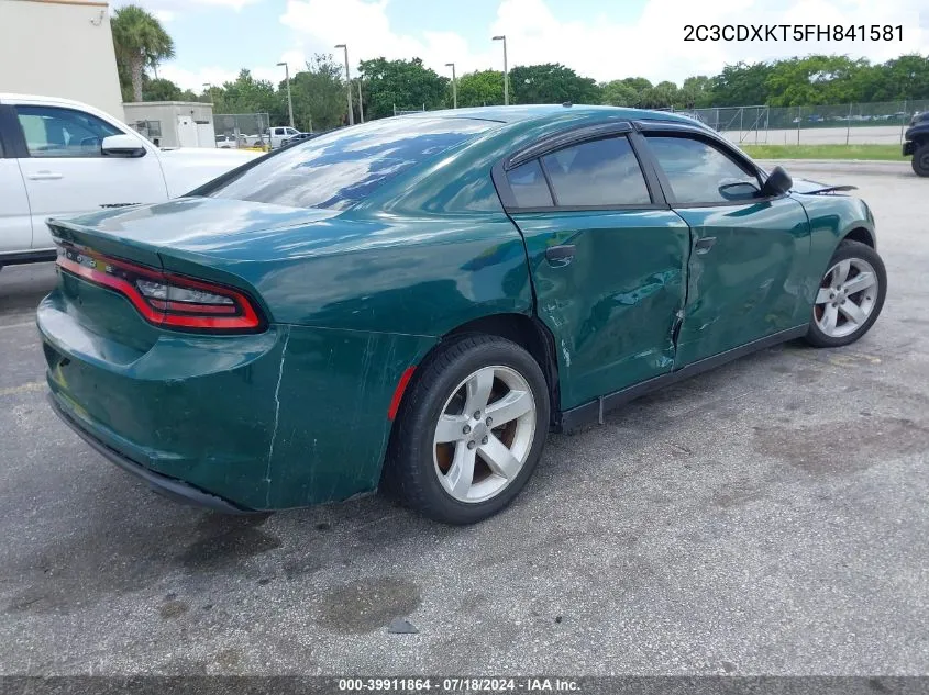 2C3CDXKT5FH841581 2015 Dodge Charger Police