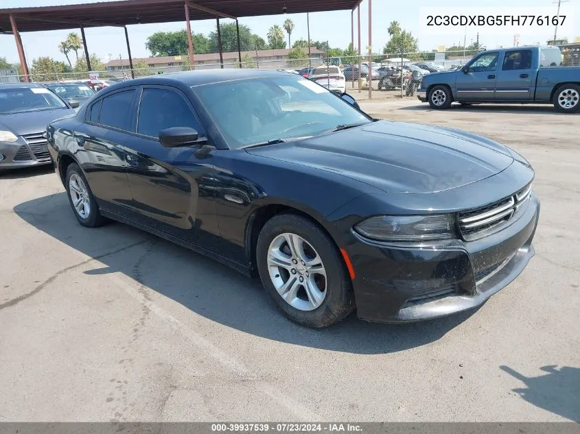 2C3CDXBG5FH776167 2015 Dodge Charger Se