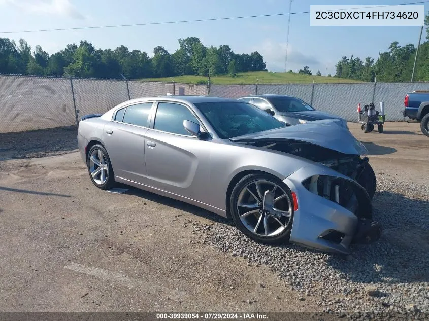 2015 Dodge Charger R/T VIN: 2C3CDXCT4FH734620 Lot: 39939054