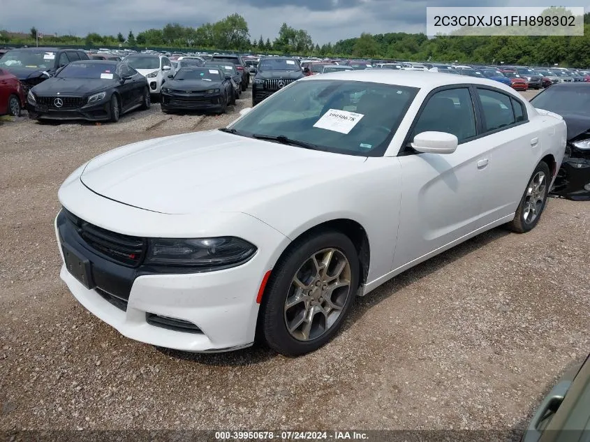 2015 Dodge Charger Sxt VIN: 2C3CDXJG1FH898302 Lot: 39950678