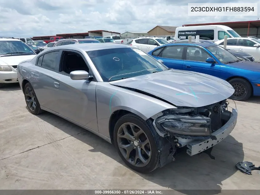 2C3CDXHG1FH883594 2015 Dodge Charger Sxt