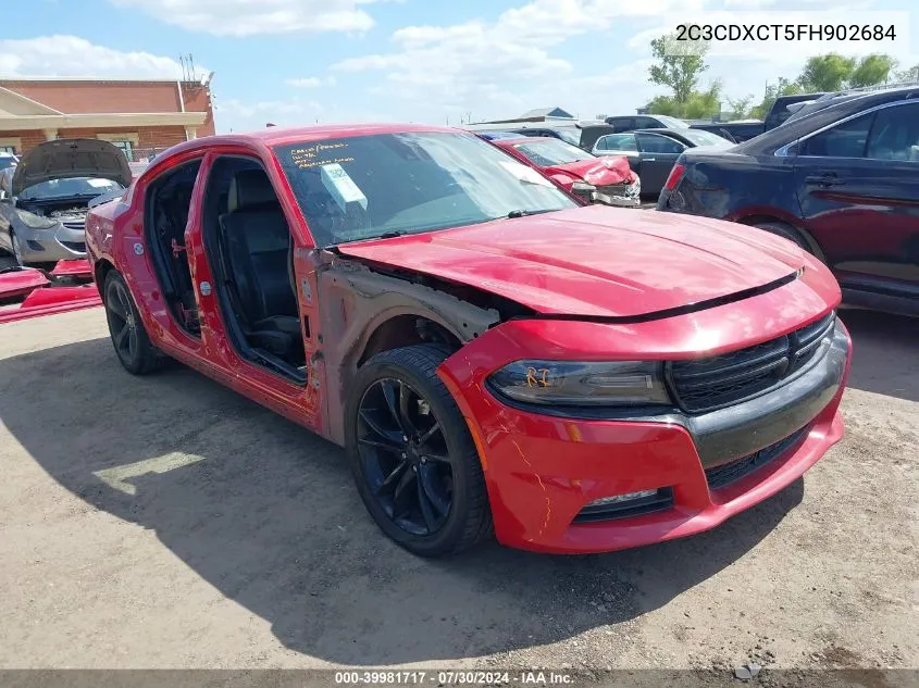 2C3CDXCT5FH902684 2015 Dodge Charger R/T