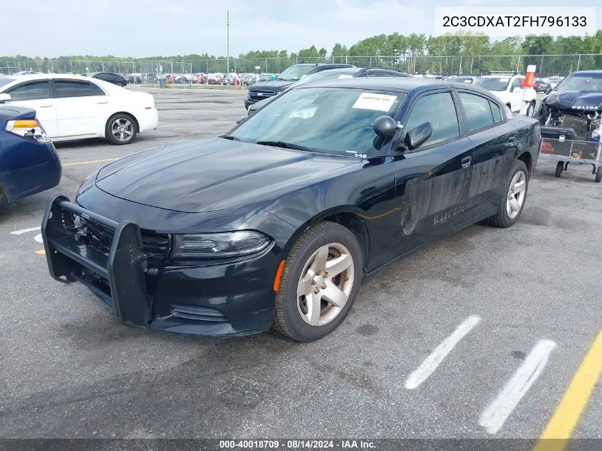 2C3CDXAT2FH796133 2015 Dodge Charger Police